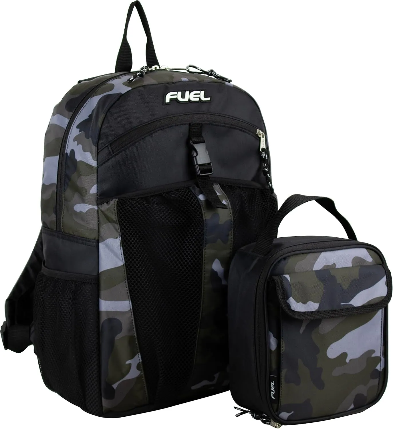 FUEL Travel Backpack Cooler Bag Lunchbox for Work Insulated Cooler Bag Lunch Bag Work Hiking Water Bottle Pockets