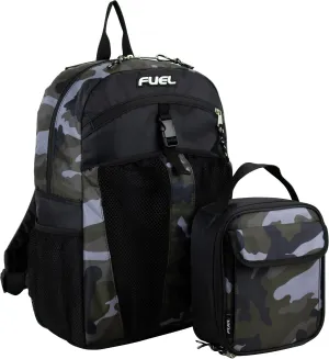 FUEL Travel Backpack Cooler Bag Lunchbox for Work Insulated Cooler Bag Lunch Bag Work Hiking Water Bottle Pockets