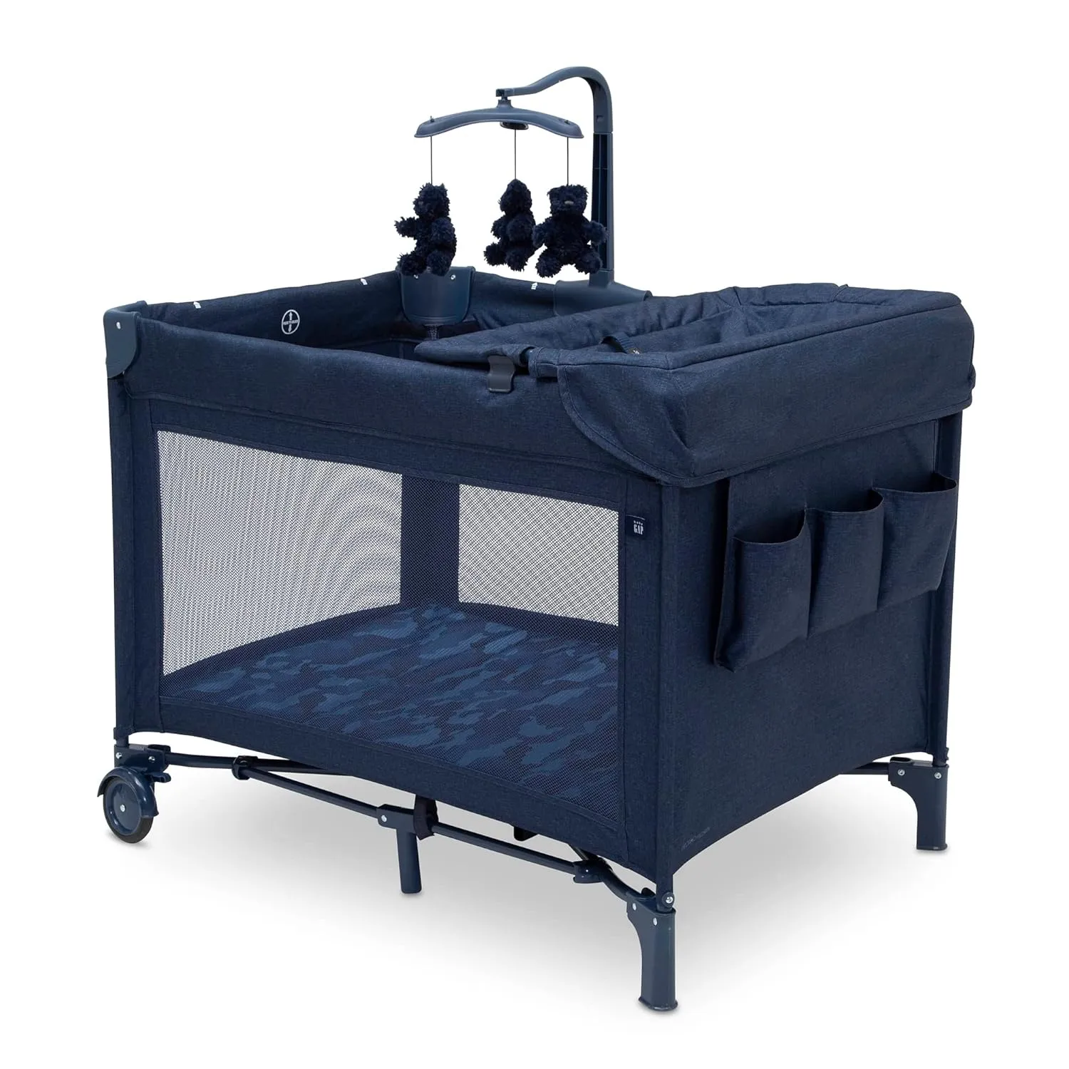 GAP babyGap Deluxe Play Yard, Navy Camo