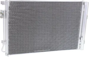 Garage-Pro A/C Condenser Compatible with 2012-2017 Hyundai A/Ccent, Fits 2012-2017 Veloster, Fits 2012-2017 Kia Rio, Aluminum Core With Receiver Drier