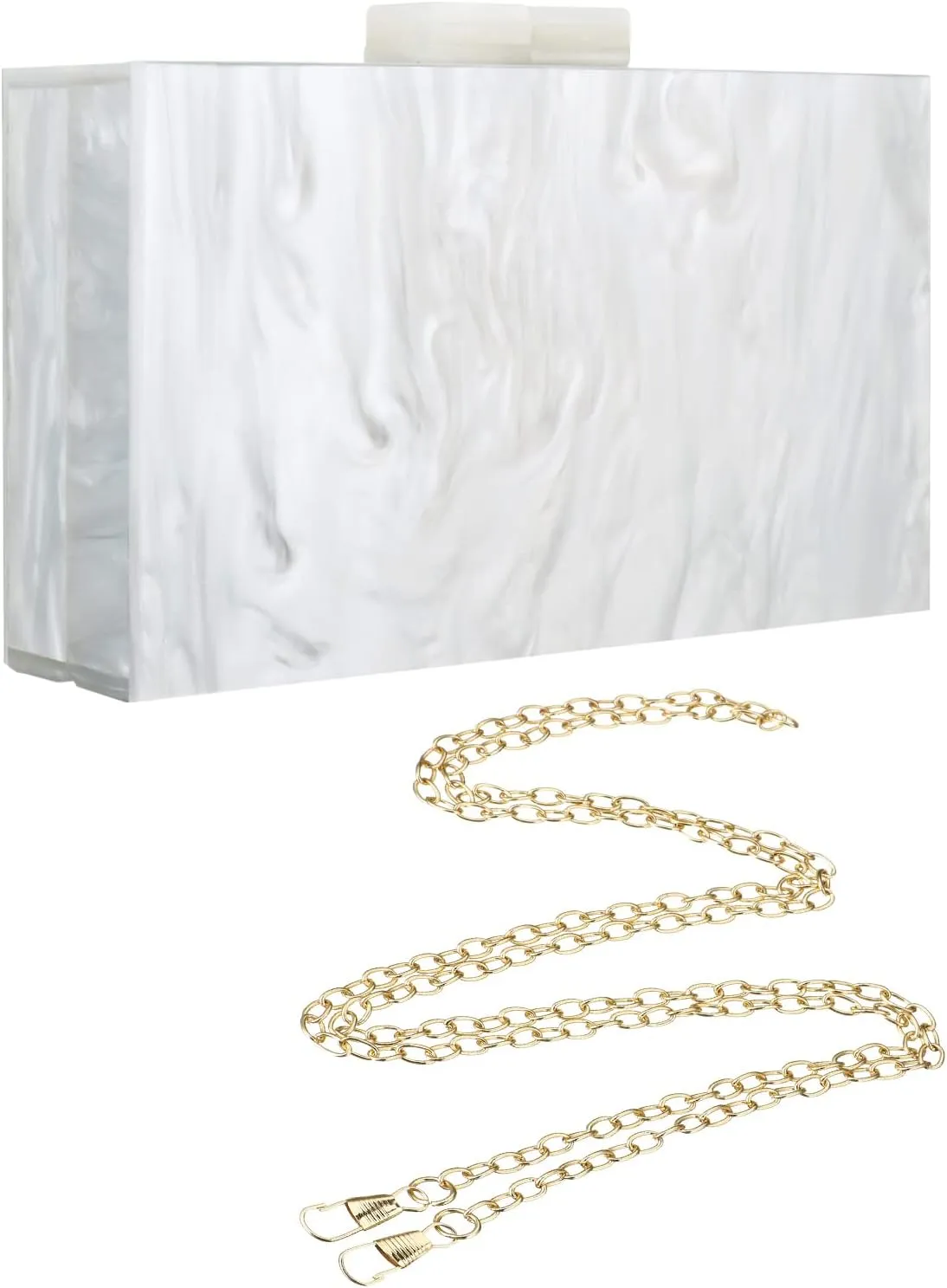 Gets Acrylic Clutch Purses for Women with Marbling Purses and Handbags Elegant Banquet Evening Crossbody Bag