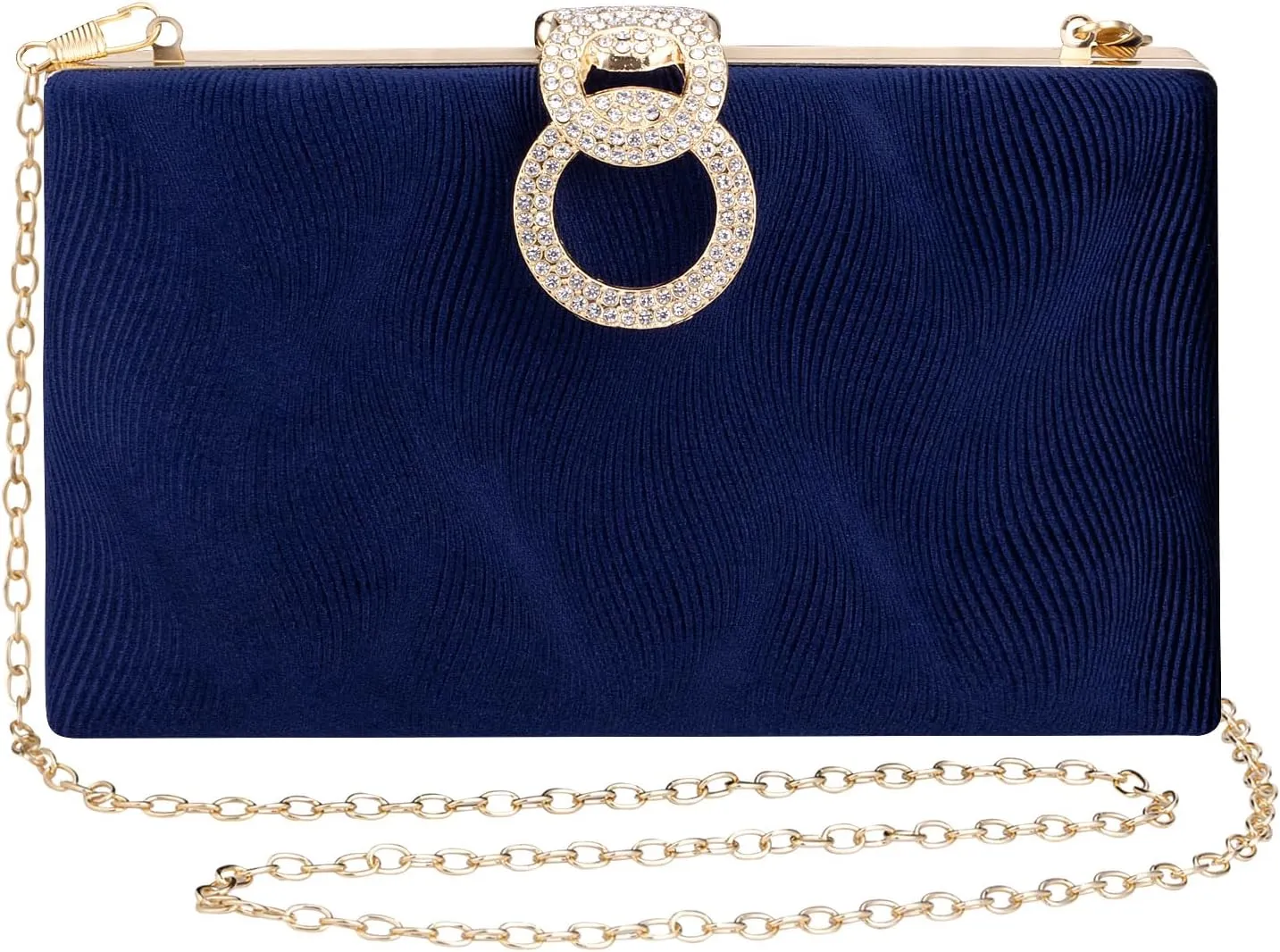 Gets Evening Clutch Purses for Women Handbags for Formal Bridal Wedding Party Cocktail Prom Small Crossbody Bag with Chain