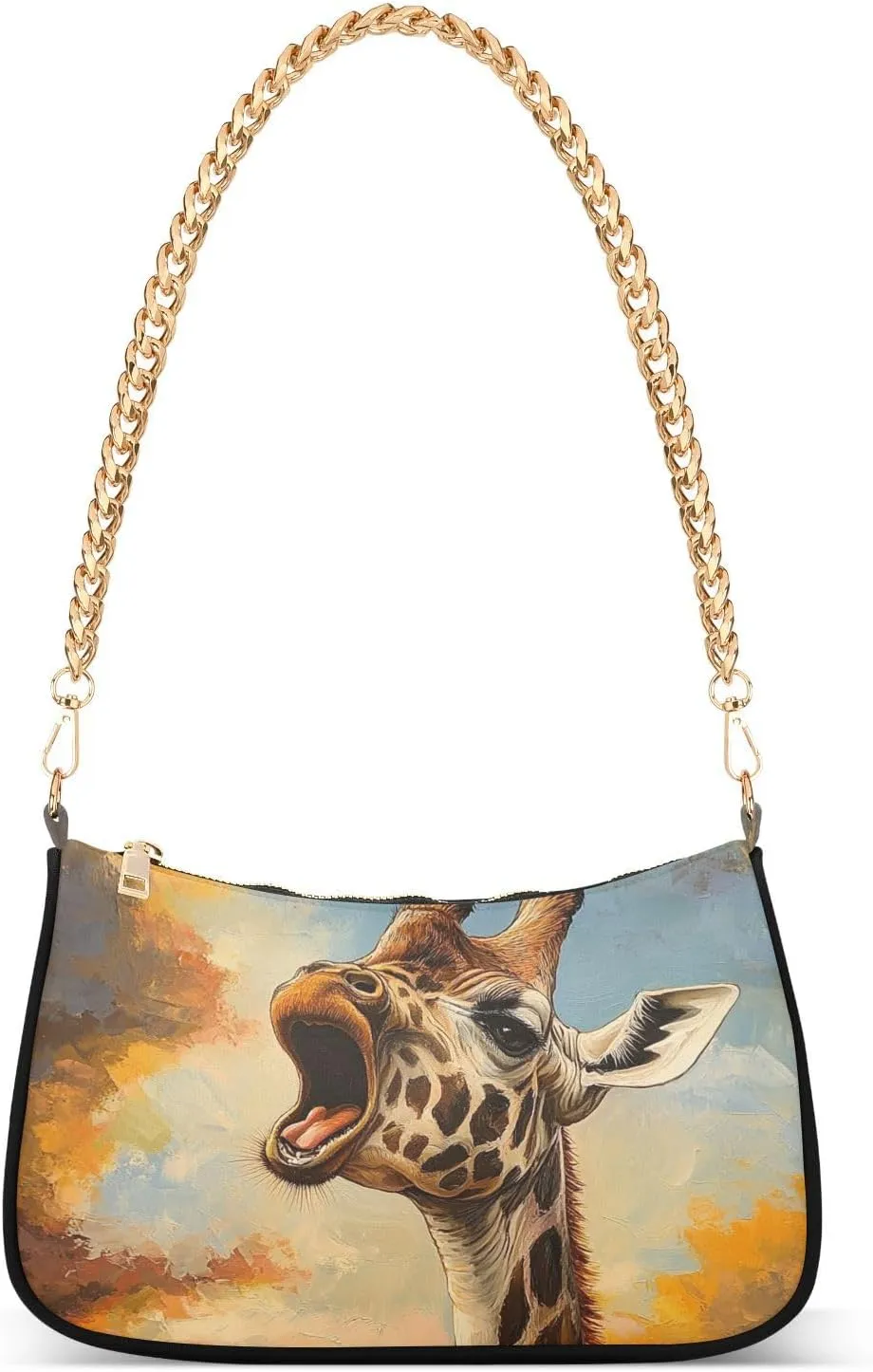 Giraffe Roars Crossbody Bags for Women Tote Bag Women's Shoulder Handbags Clutch Purses for Women