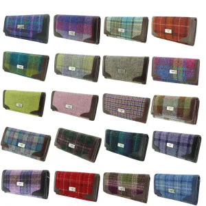 Glen Appin Bute Harris Tweed Long Fold-over Purse LB2000