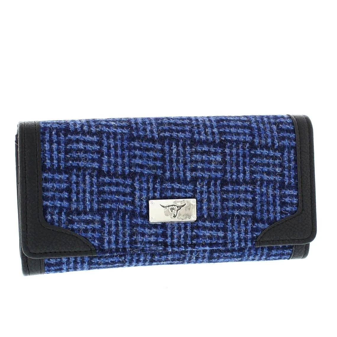 Glen Appin Bute Harris Tweed Long Fold-over Purse LB2000