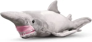 Goblin Shark Stuffed Animals, Goblin Shark Plush Toys 26in, Cute Shark Plush Toy Model of Sharks Sea Creatures, Ocean Animals, Gift for Children and Friends