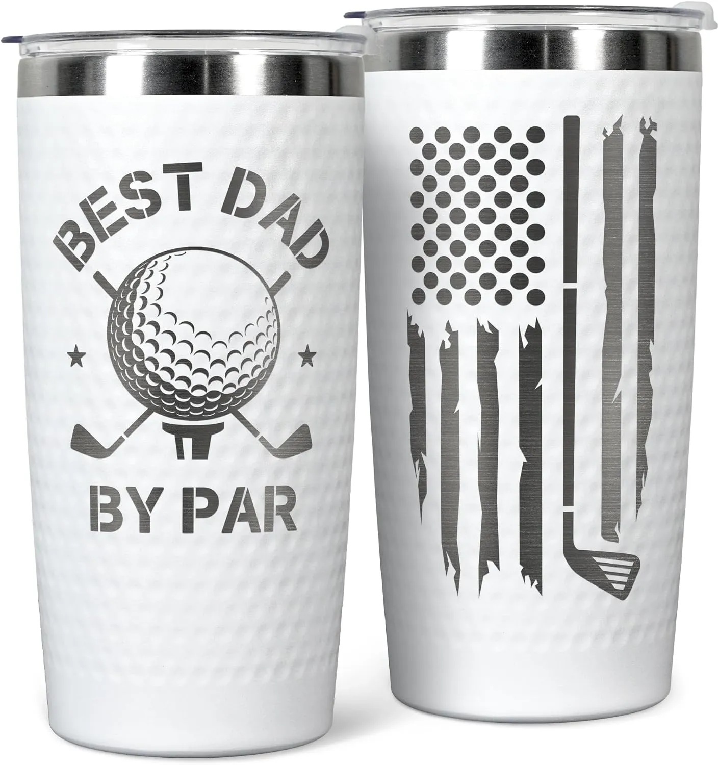 Golf Gifts for Dad - Fathers Day Golf Gifts for Men, Dad, Husband - Funny Golfer Gift - Father's Day Golfer Ideas for Men, Golfers - Fathers Day Gift - 20 Oz Stainless Steel Tumbler