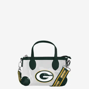 Green Bay Packers Big Logo Clear Crossbody Mini Purse