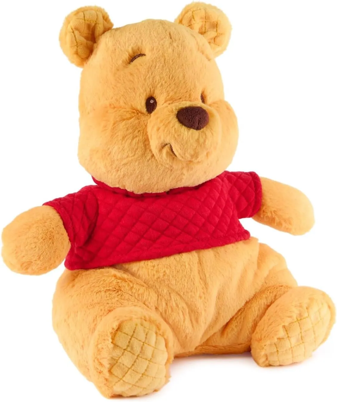 GUND Disney Official Winnie The Pooh Oh So Snuggly Plush, Teddy Bear Stuffed Animal for Babies and Infants, Yellow, 12.5”