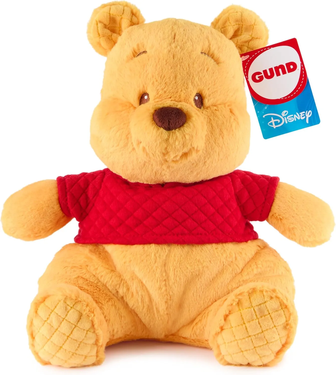 GUND Disney Official Winnie The Pooh Oh So Snuggly Plush, Teddy Bear Stuffed Animal for Babies and Infants, Yellow, 12.5”