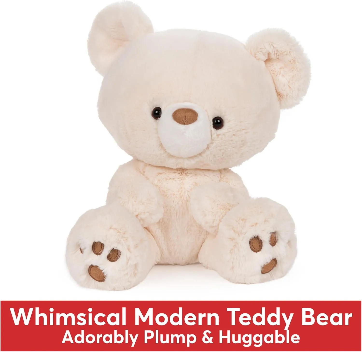 GUND Kai Teddy Bear, Premium Plush Toy Stuffed Animal for Ages 1 & Up, Vanilla/Cream, 12"