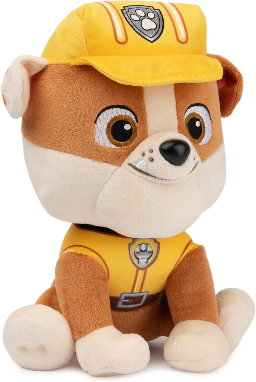 GUND PAW Patrol Rubble in Signature Construction Uniform for Ages 1 and Up, 9" (Styles May Vary)