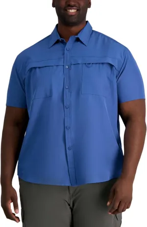 Haggar Men's The Active Series Hike Shirt (Regular and Big and Tall Sizes)