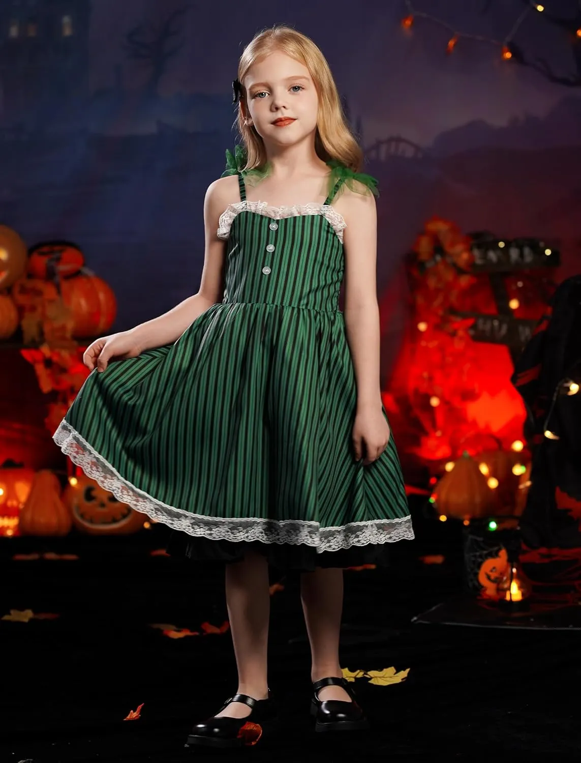 Halter Pinup Dresses for Girls 50s Pin up Dress Girls Retro Dress 1950s Vintage Dress Kids A line Party 50's Polka Dot Dress