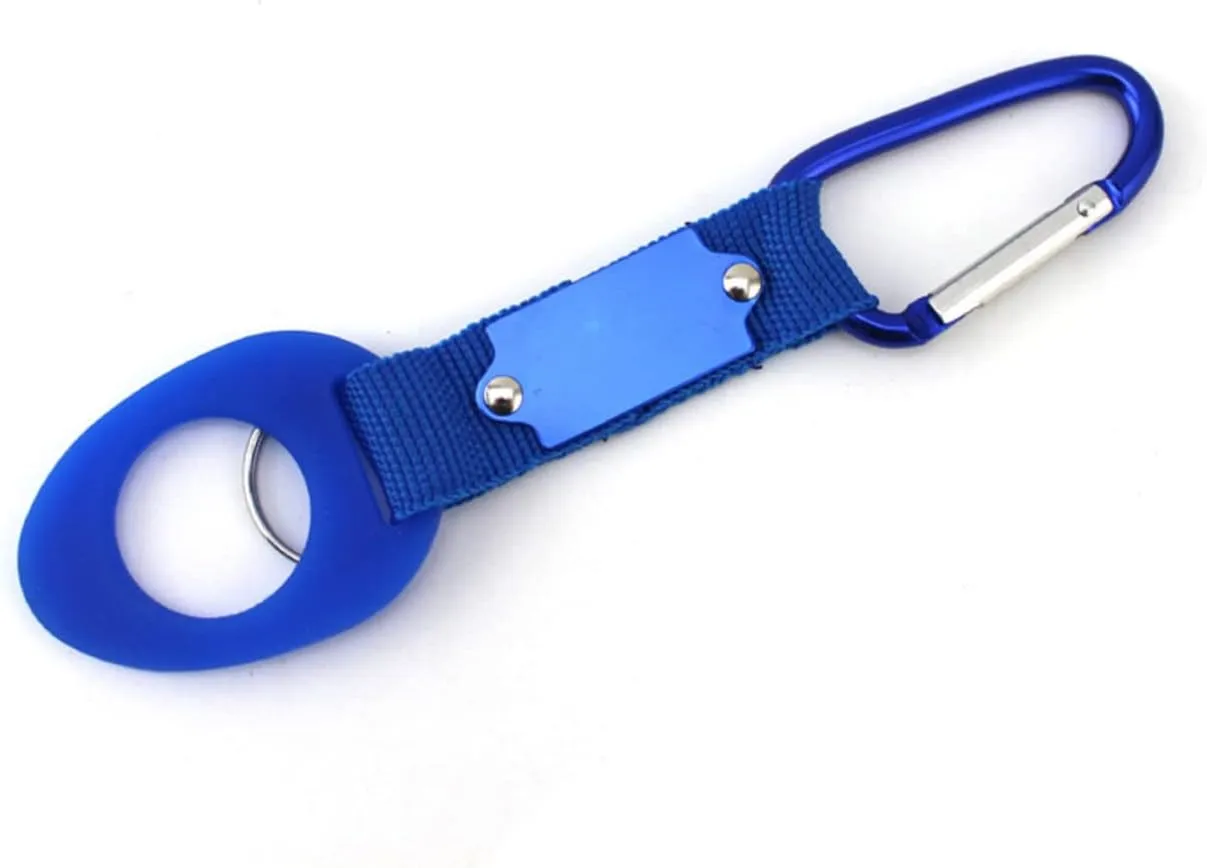HANABASS 4pcs Water Bottle Holder Key Ring Bottle Clip Drink Holder Water Bottle Hook Drink Buckle Bottle Hanging