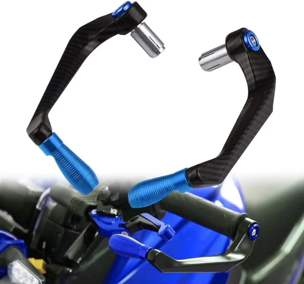 Hand Guards Handlebar Protective GSXR Motorcycle Handlebar Grips Guard Brake Clutch Levers Guard Protector for GSXR 1300 1100 1000 750 600 150