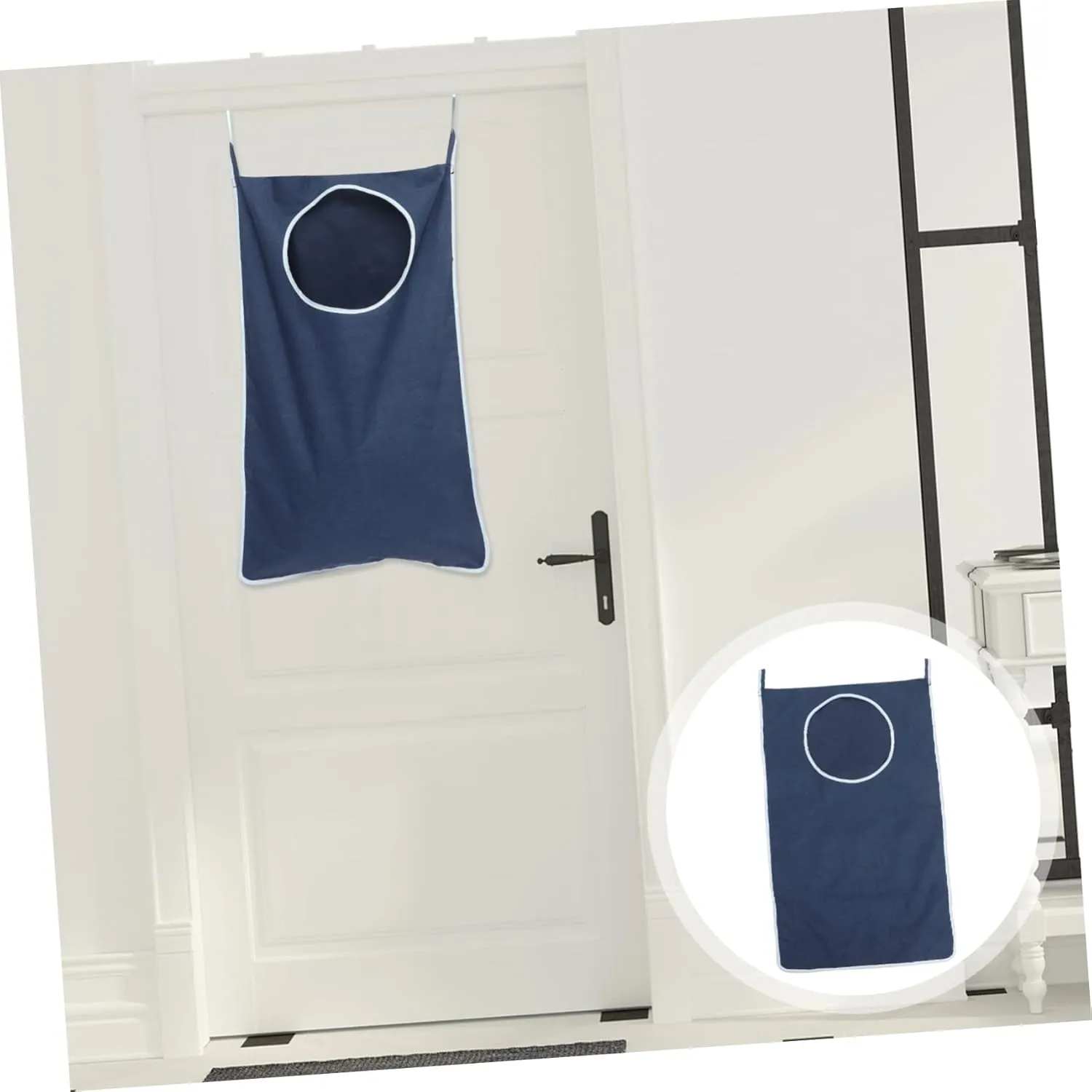 Hanging Door Laundry Storage Bag Washable Laundry Hamper Large Capacity Hanging Storage Bag Net Laundry Bag