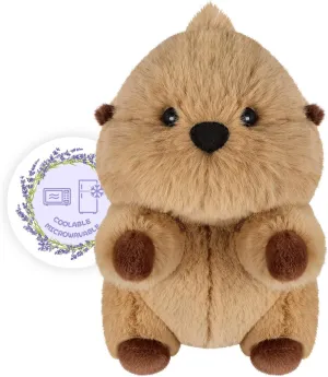Heatable & Coolable Otter Stuffed Animals, Cute Microwavable Heating Pad Plushies for Soothing & Relaxation, Stuffed Otter Plush Toys, Plushie Toys Gifts