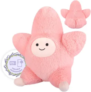 Heatable & Coolable Starfish Stuffed Animals, Cute Microwavable Heating Pad Plushies for Soothing & Relaxation, Stuffed Starfish Plush Toys, Starfish Plush Toy Gift