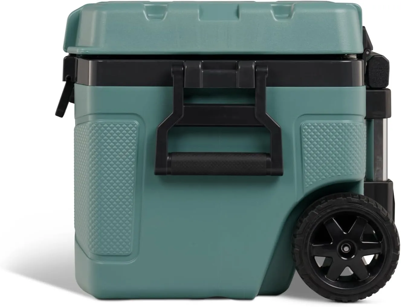 Igloo Trailmate 52Qt Wheeled Cooler, Insulated Hard Shell Ice Chest, Spruce