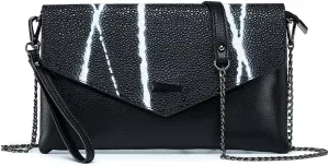 imeetu Wristlet Clutch Wallet Purses Small Leather Crossbody Bags Shoulder Handbag for Women