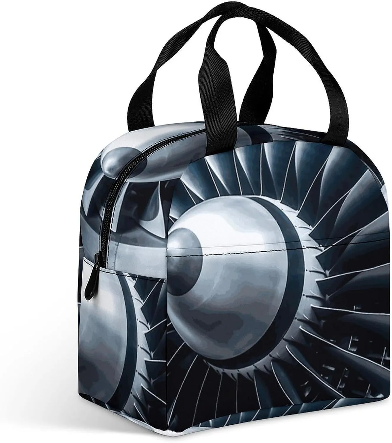 Insulated Lunch Bags Jet Engine Lunch Bag for Women Men Insulated Lunch Box for Work Picnic Travel