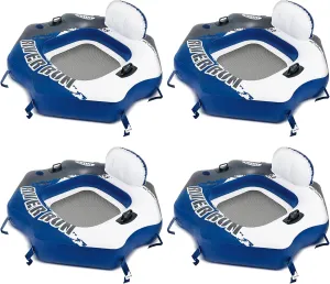Intex River Run Single Person Inflatable Connecting Lounge Tube