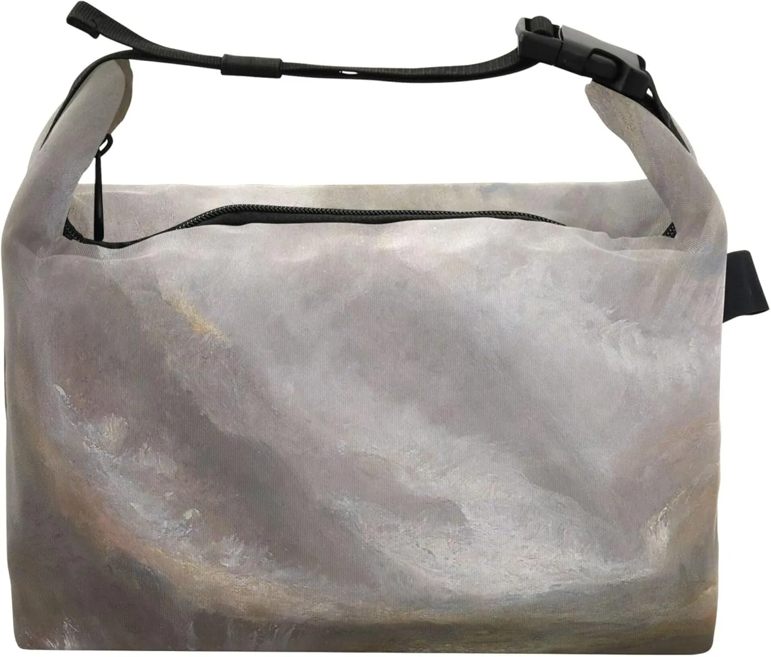 J. M. W. Turner Valley Snowstorm Avalanche Lunch Bag for Women Lunchbag with Shoulder Strap Lunchbox for Work Adults Cute Floral Insulated Bag for Adult