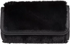 JNB Faux Fur Clutch Purse