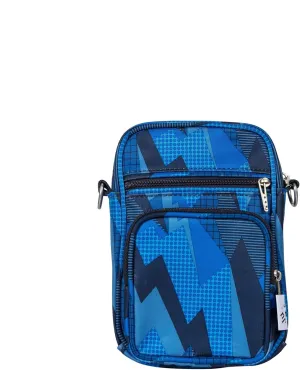 JuJuBe Mini Helix Crossbody Small Bag Purse with Organization Pockets Classic Collection - Blue Steel