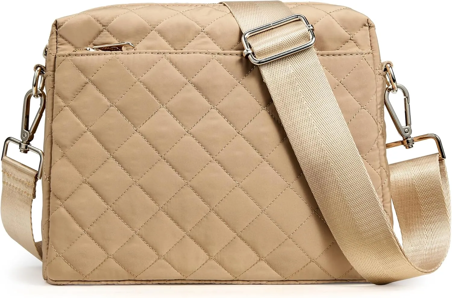 KALIDI Small Women's Crossbody Handbags Quilted Crossbody Bags for Women Ladies Lightweight Puffer Shoulder Purse