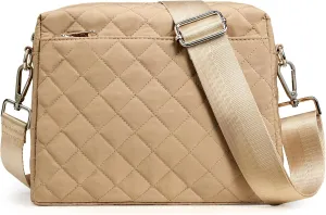 KALIDI Small Women's Crossbody Handbags Quilted Crossbody Bags for Women Ladies Lightweight Puffer Shoulder Purse