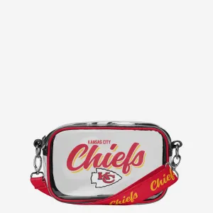 Kansas City Chiefs Monty Script Clear Crossbody Bag
