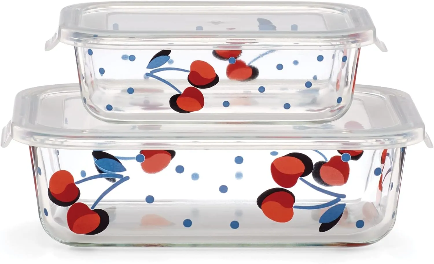 kate spade new york Vintage Cherry Dot 4-Piece Rectangular Storage Set