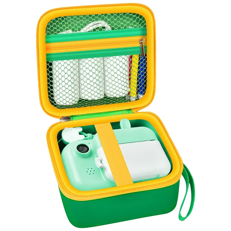 Kid Camera Case Compatible with Instant Camera for Kids Digital Video Cameras Storage Holder Bag for Girls Toddler Camera