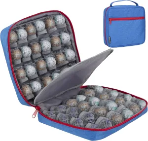 KISLANE 48 Toys Storage Case Compatible with Bakugan Figures, BakuCores, Kids Carrying Case for 48 Bakugan Figures, Bag Only