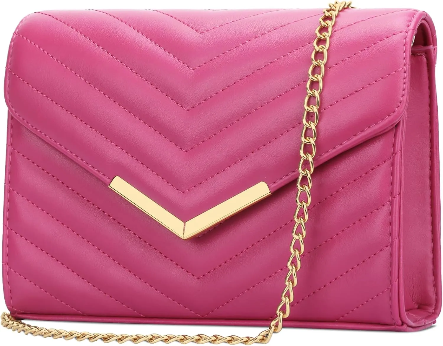 KKXIU Women Formal Vegan Leather Evening Envelope Clutch Purses and Handbags for Party Wedding Prom Bridal
