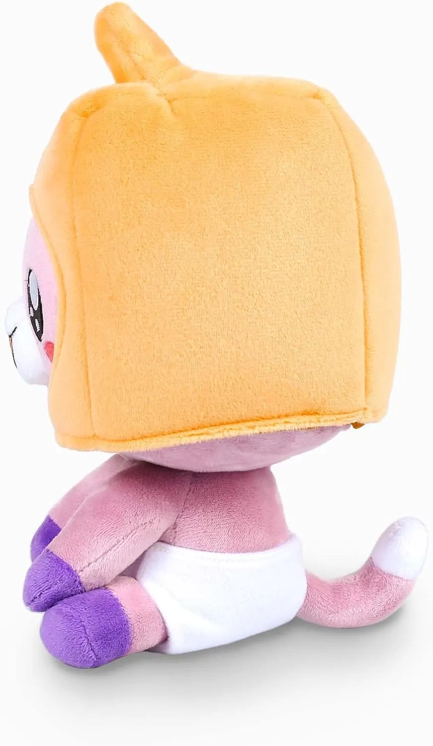 LankyBox Official Merch - Baby Foxy Plush Toy - Small Stuffed Plushies - Lanky Box Toy for Kids Foxy and Boxy