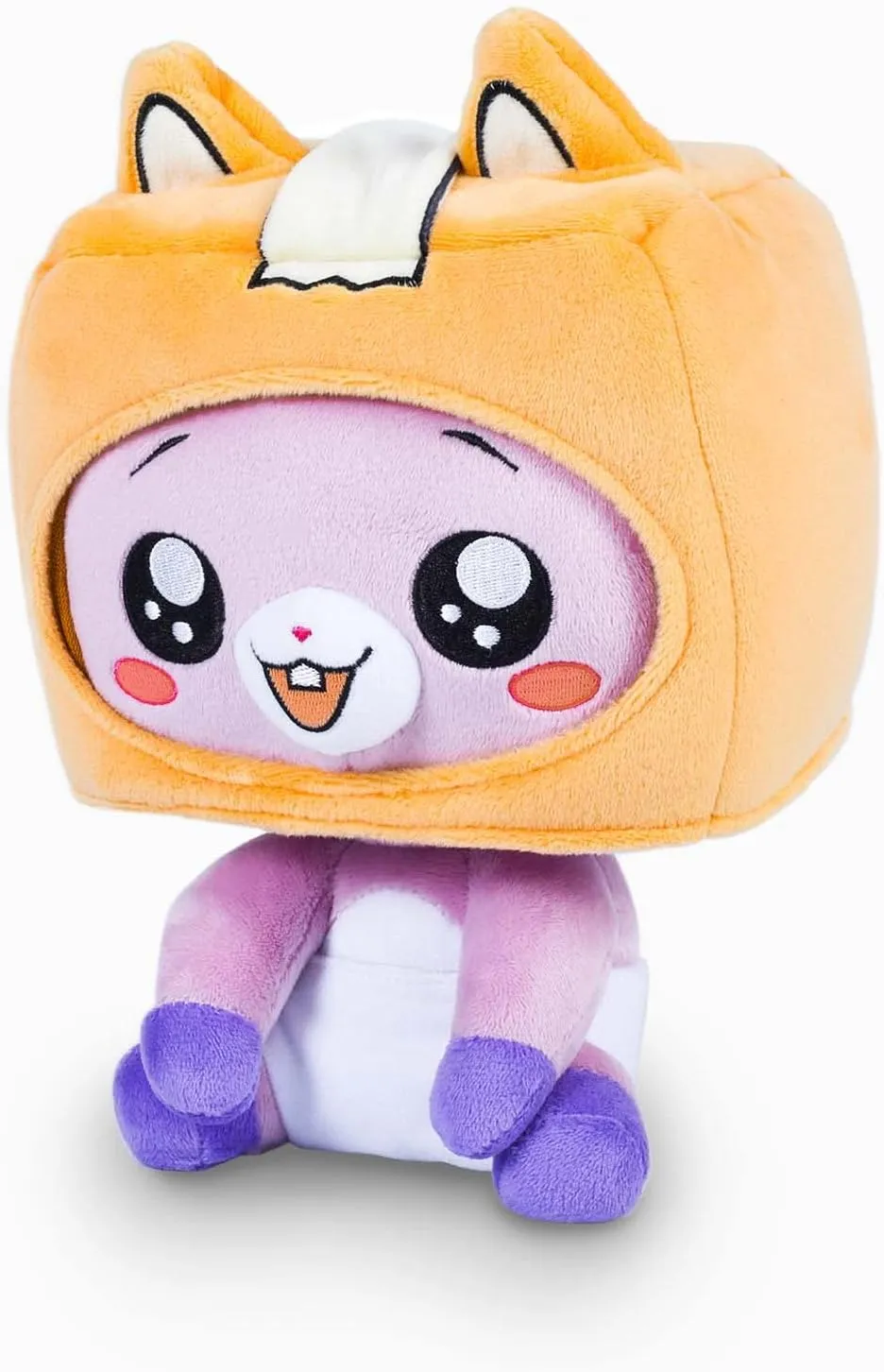 LankyBox Official Merch - Baby Foxy Plush Toy - Small Stuffed Plushies - Lanky Box Toy for Kids Foxy and Boxy