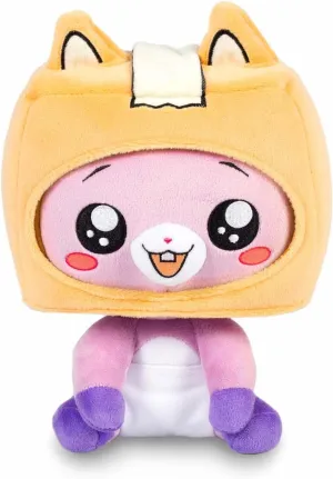 LankyBox Official Merch - Baby Foxy Plush Toy - Small Stuffed Plushies - Lanky Box Toy for Kids Foxy and Boxy