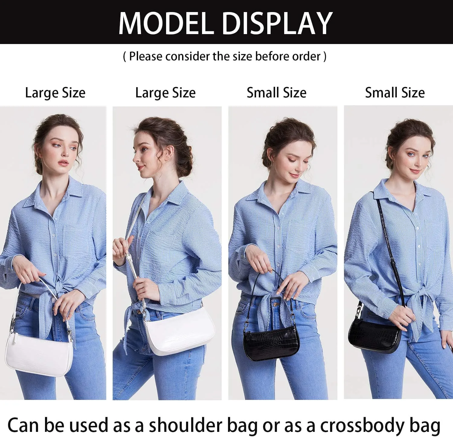 lapsting Women Small Shoulder Bag Mini Purse Womens Crossbody Clutch Purses 90s Y2k Bags