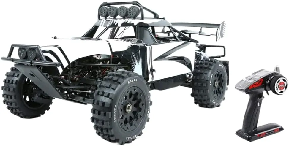 Large Hobby RC Cars, 1:5 Scale Gasoline Engine Fast High Speed Remote Control Car for Adult Boy,2.4GHz Off Road Monster RC Truck Toy All Terrain Racing