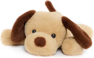 Large Weighted Puppy Dog Stuffed Animal Plush Toy for Kids and Adults with Embroidered Eyes and Removable Weight Pack - 28 Inches, 5 lbs