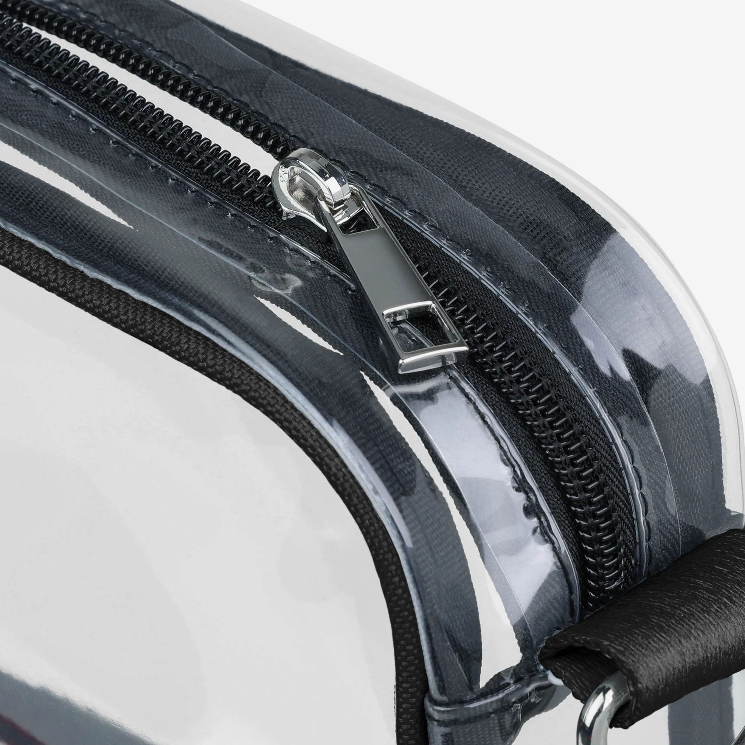Las Vegas Raiders Monty Script Clear Crossbody Bag