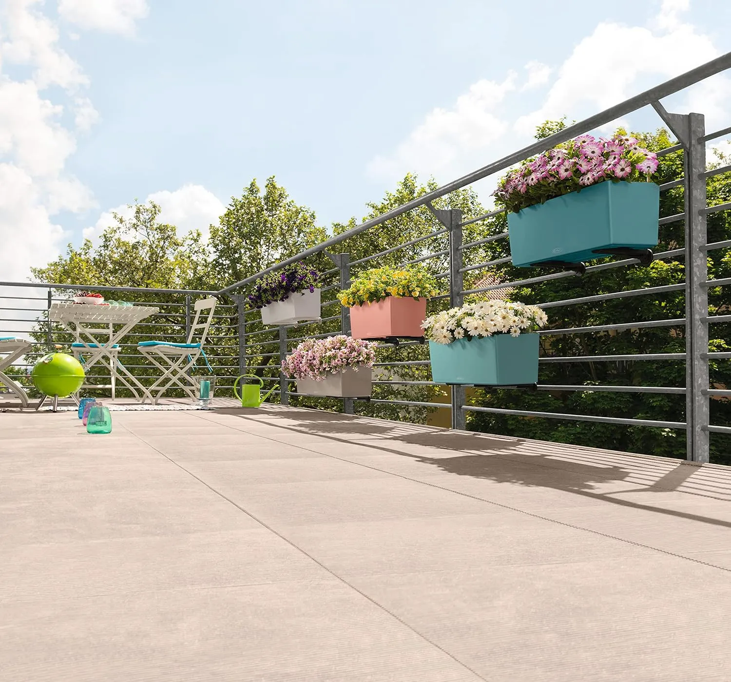 LECHUZA BALCONERA Color 50 pastel green 15695