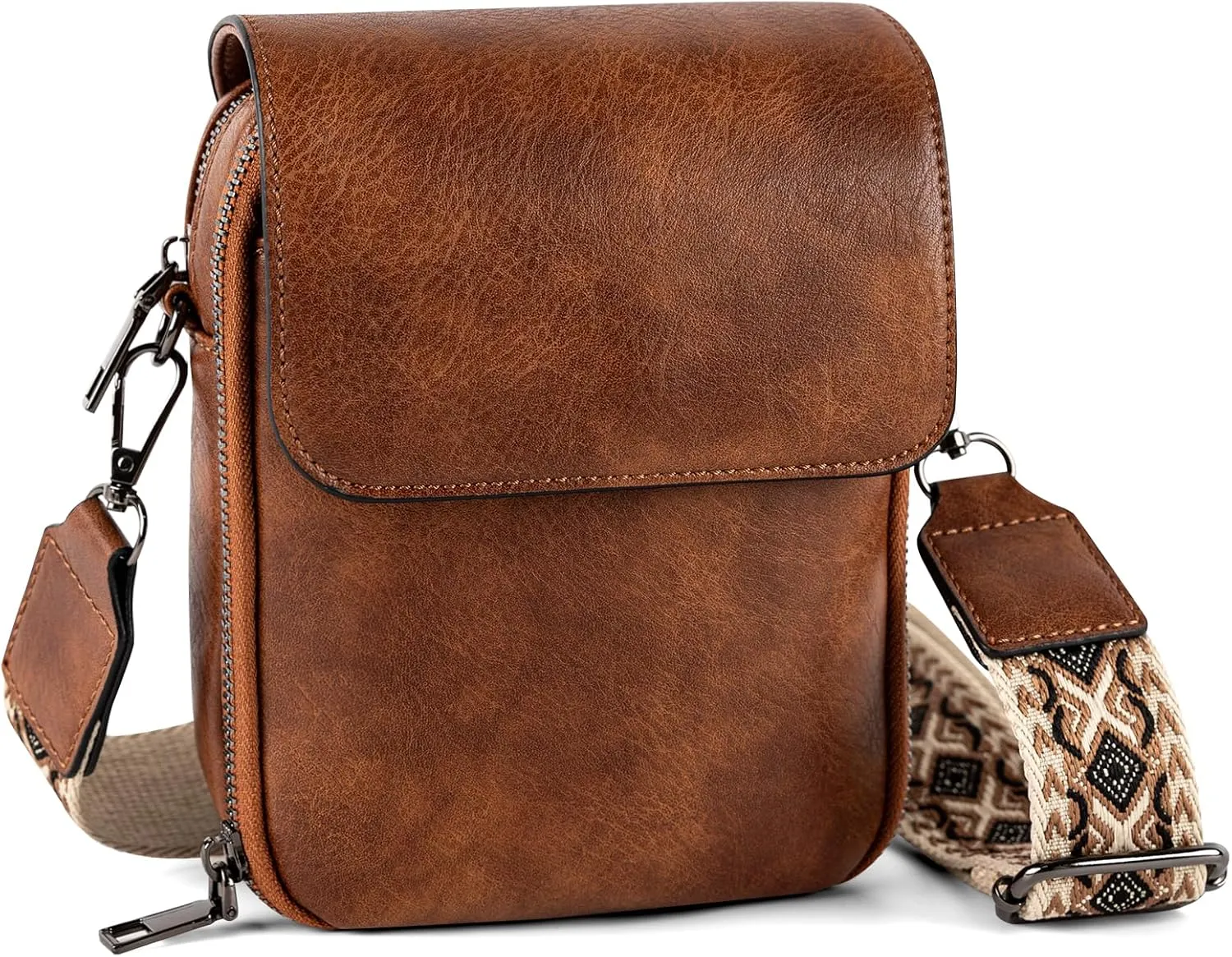 letech  Leather Small Cell Phone Crossbody Bag Purses for Women Cross Body, Travel Bags Gifts