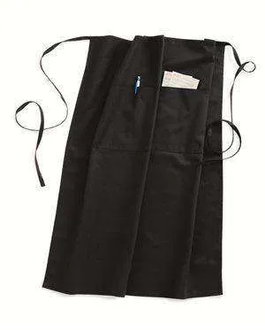Liberty Bags Long Two-Pocket Cafe Bistro Apron - 5508