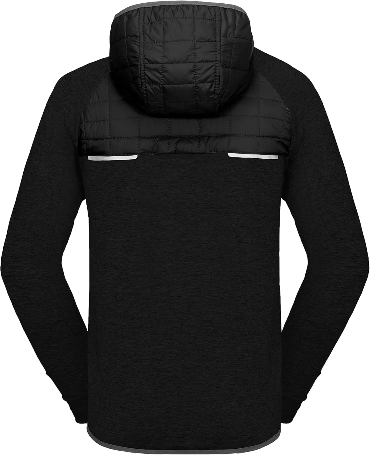Little Donkey Andy Men's Lightweight Running Jackets Full Zip Hooded Sports Jacket for Winter Hiking Golf Casual