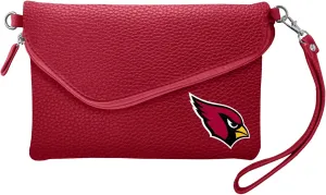 Littlearth Arizona Cardinals NFL Pebble Fold Over Crossbody Purse
