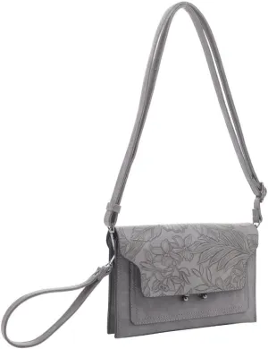 Liz Soto Kate Small Clutch Purses for Women - Vegan Leather Cross Body Shoulder Bag or Handbag with Adjustable Straps
